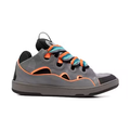 Lanvin Curb Sneaker Grey Orange