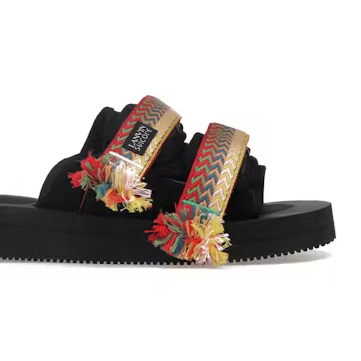 Suicoke Moto Lanvin VabLVN Black