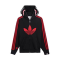 BAPE x adidas Shark Fleece Full Zip Hoodie Black
