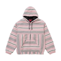 Supreme Woven Stripe Hooded Jacket Pink