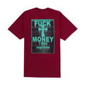 Supreme Fuck Money Tee Cardinal