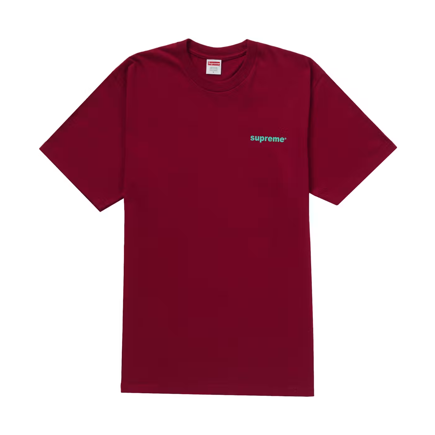 Supreme Fuck Money Tee Cardinal