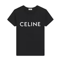 Celine Cotton T-shirt Black/White