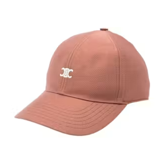 Celine Logo Cap Orange
