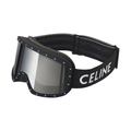 Celine Silver Mirror Lenses with Metal Studs Ski Mask