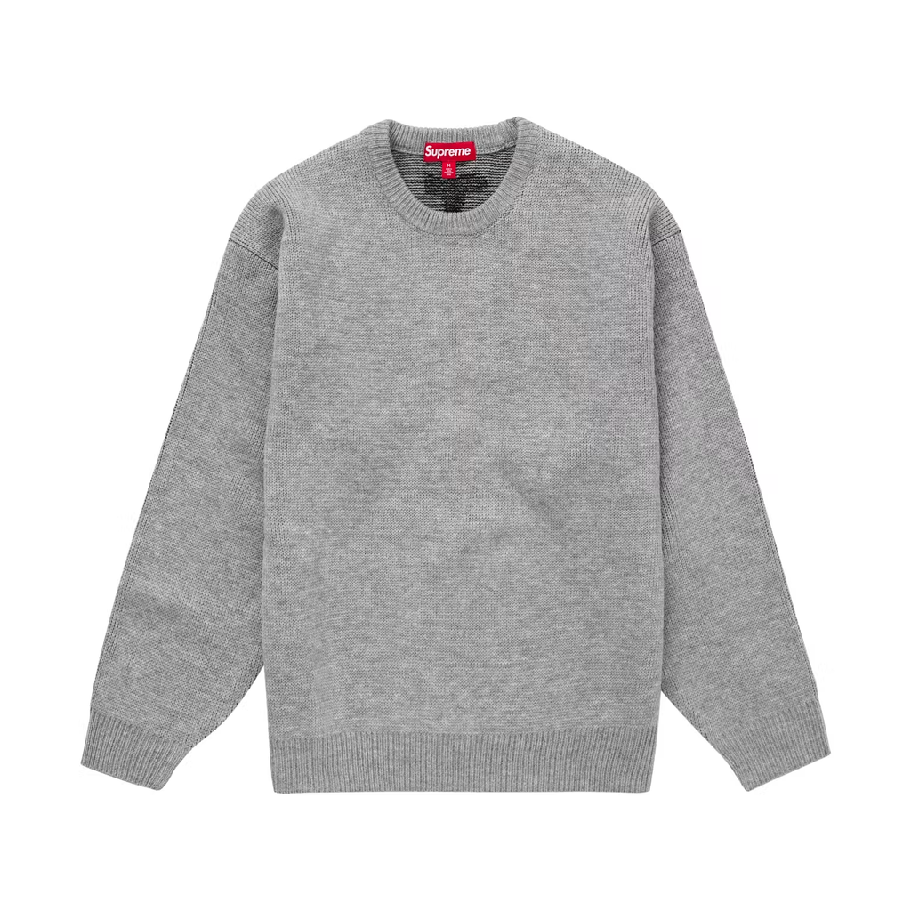Supreme Thrasher Sweater Heather Grey