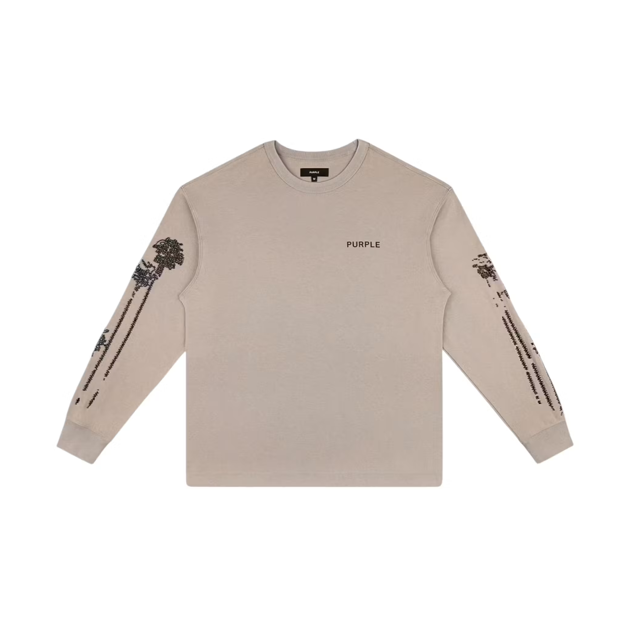 Purple Brand Jersey Tee Grey