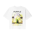 Purple Brand  Textured Jersey White