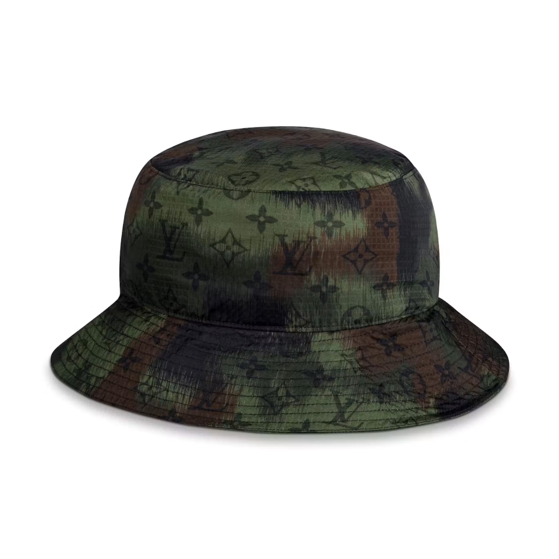 Louis Vuitton Ikat Sun Hat Camouflage Green
