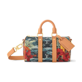 Louis Vuitton Keepall Bandouliere 25 Monogram Surfin Navy Blue