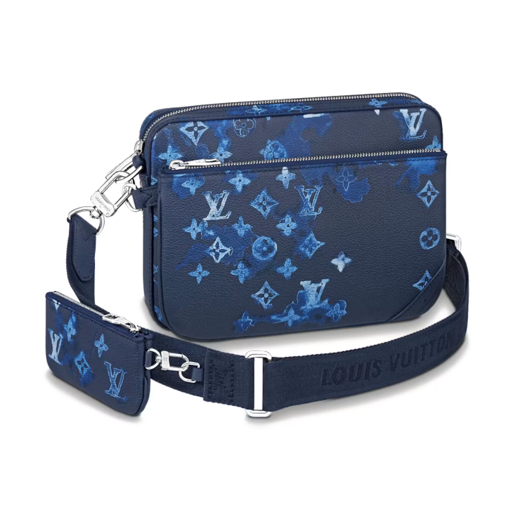Louis Vuitton Trio Messenger Ink Watercolor