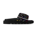Louis Vuitton Pool Pillow Flat Comfort Mule Takashi Murakami Black