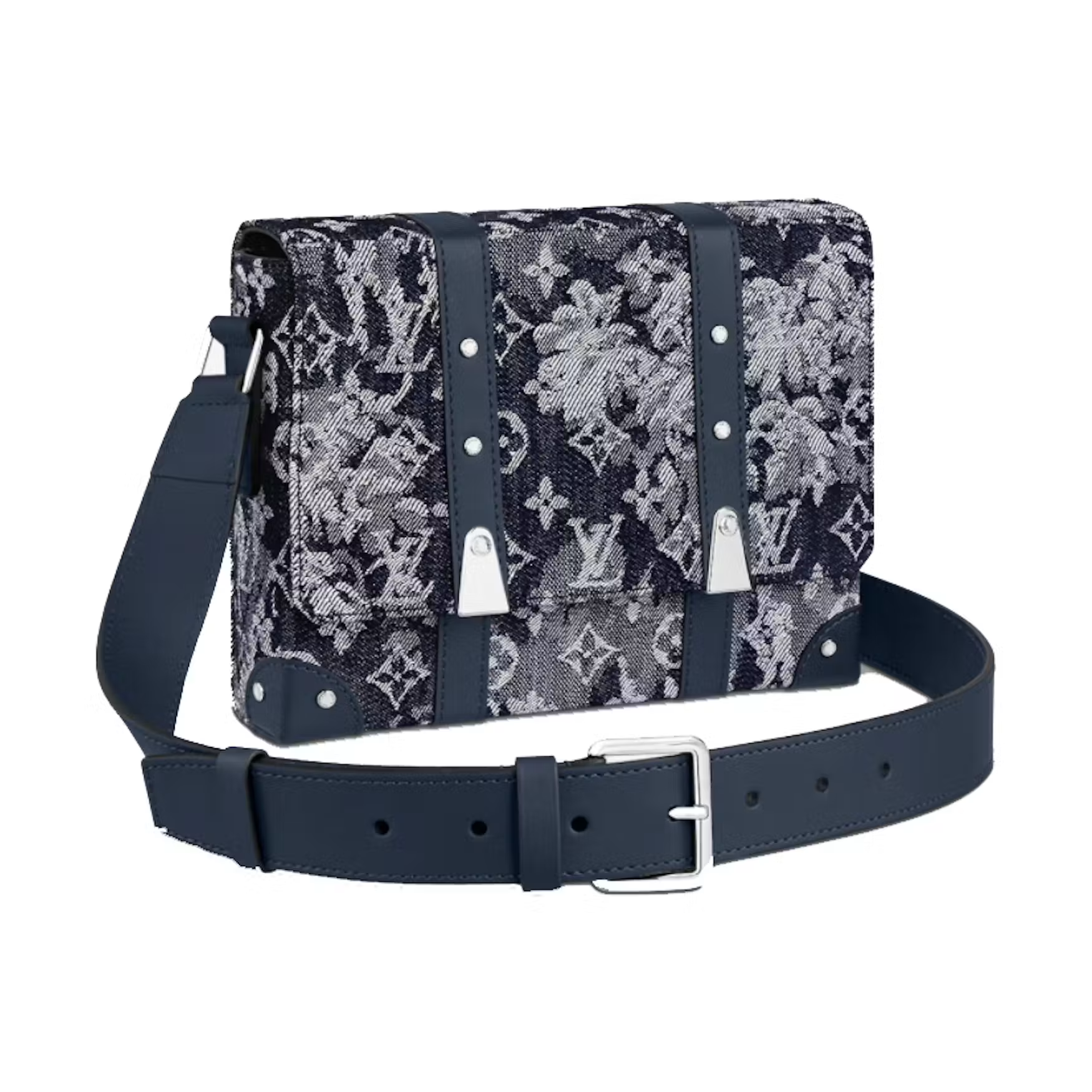 Louis Vuitton Monogram Tapestry Trunk Messenger