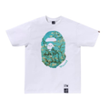 BAPE x Van Gogh Museum Ape Head Canvas Art VI Tee White