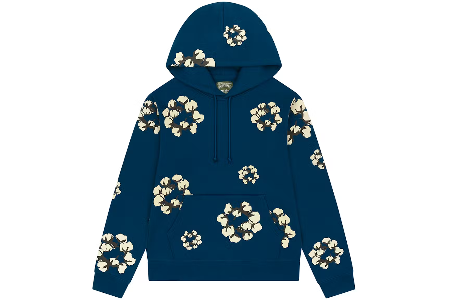 Denim Tears x CPFM Cactus Tears Wreath Hoodie Navy