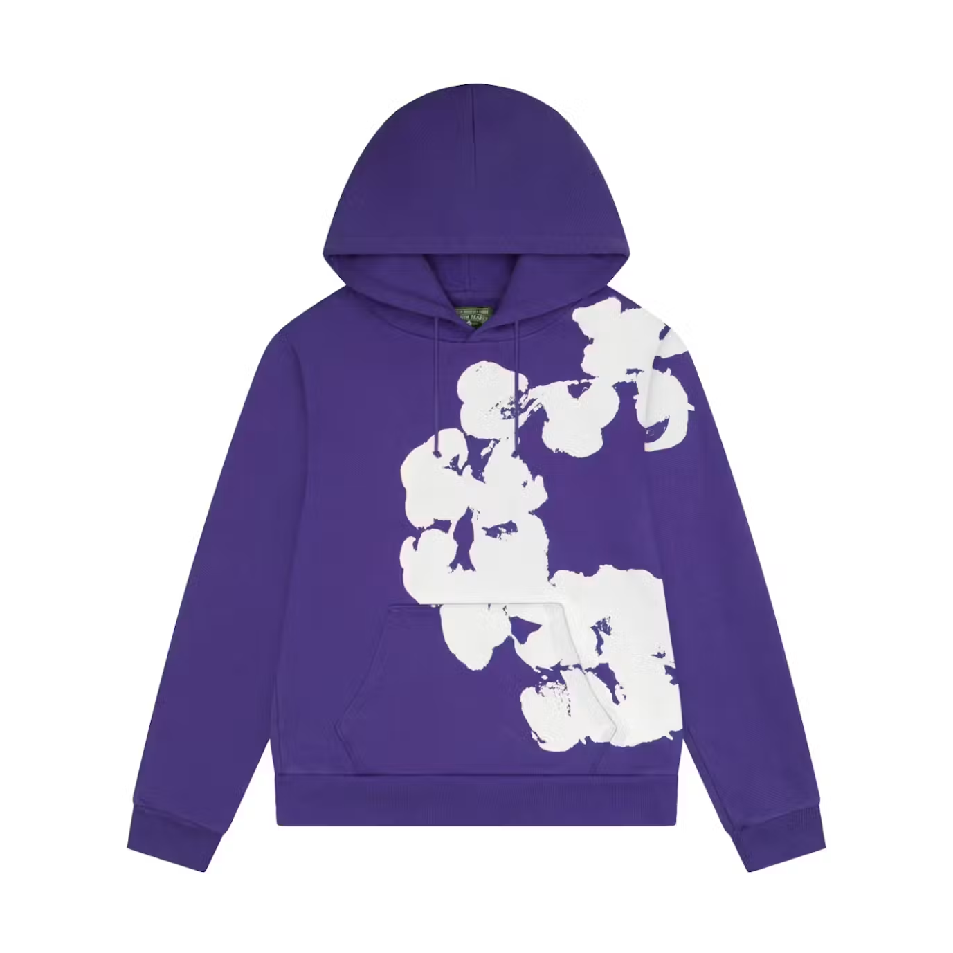 Denim Tears Big Cotton Wreath Sweatshirt Purple