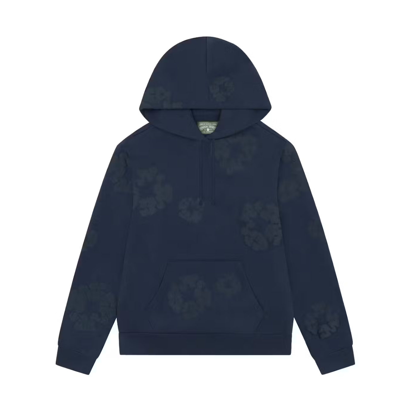 Denim Tears Mono Cotton Wreath Hoodie Navy