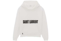 Saint Laurent AGAFAY Logo Hoodie White