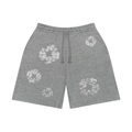 Denim Tears Cashmere Swarovski Cotton Wreath Shorts Grey