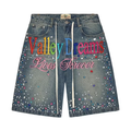 Vale Forever Ice Cream Jorts Light Rinse