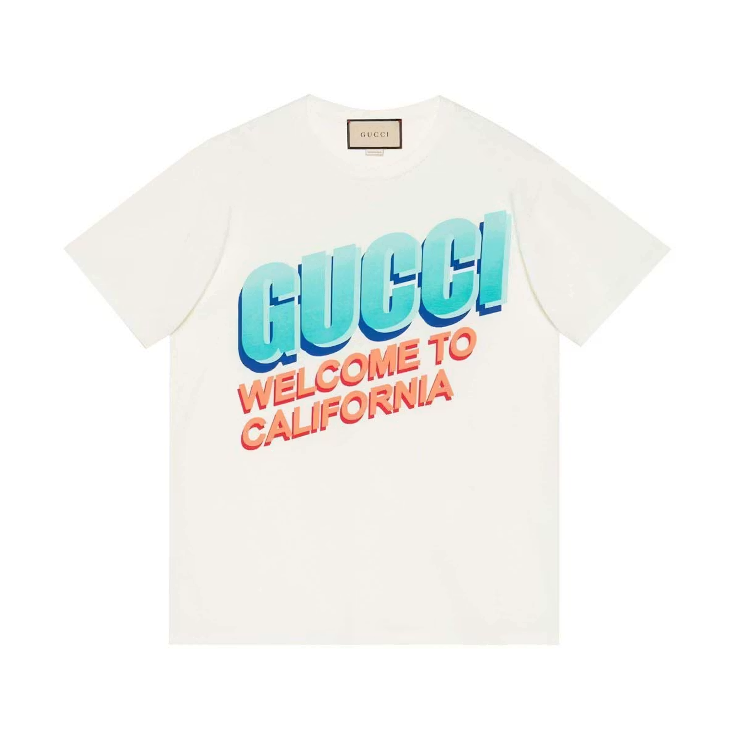 Gucci Welcome To California T-shirt White