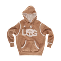 Telfar x UGG Shearling Hoodie Chestnut