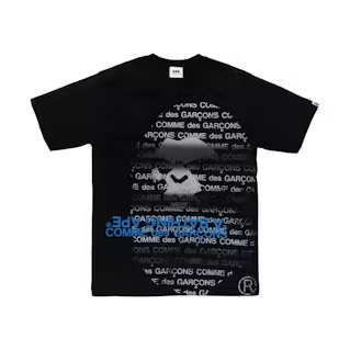 BAPE x Comme des Garcons Osaka II Tee Black
