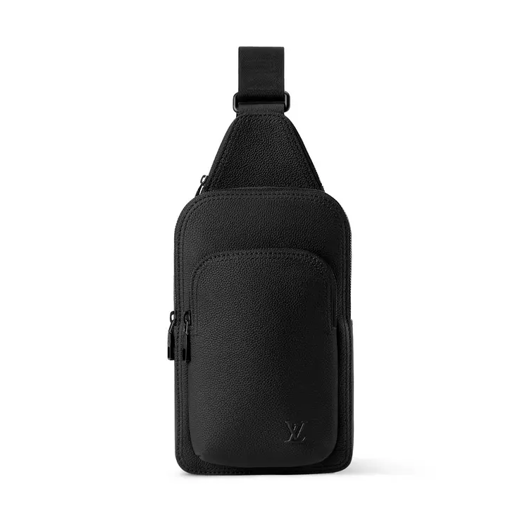 Louis Vuitton Avenue Slingbag PM Black Leather