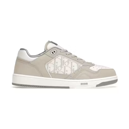 Dior B27 Low Cream White Oblique Leather