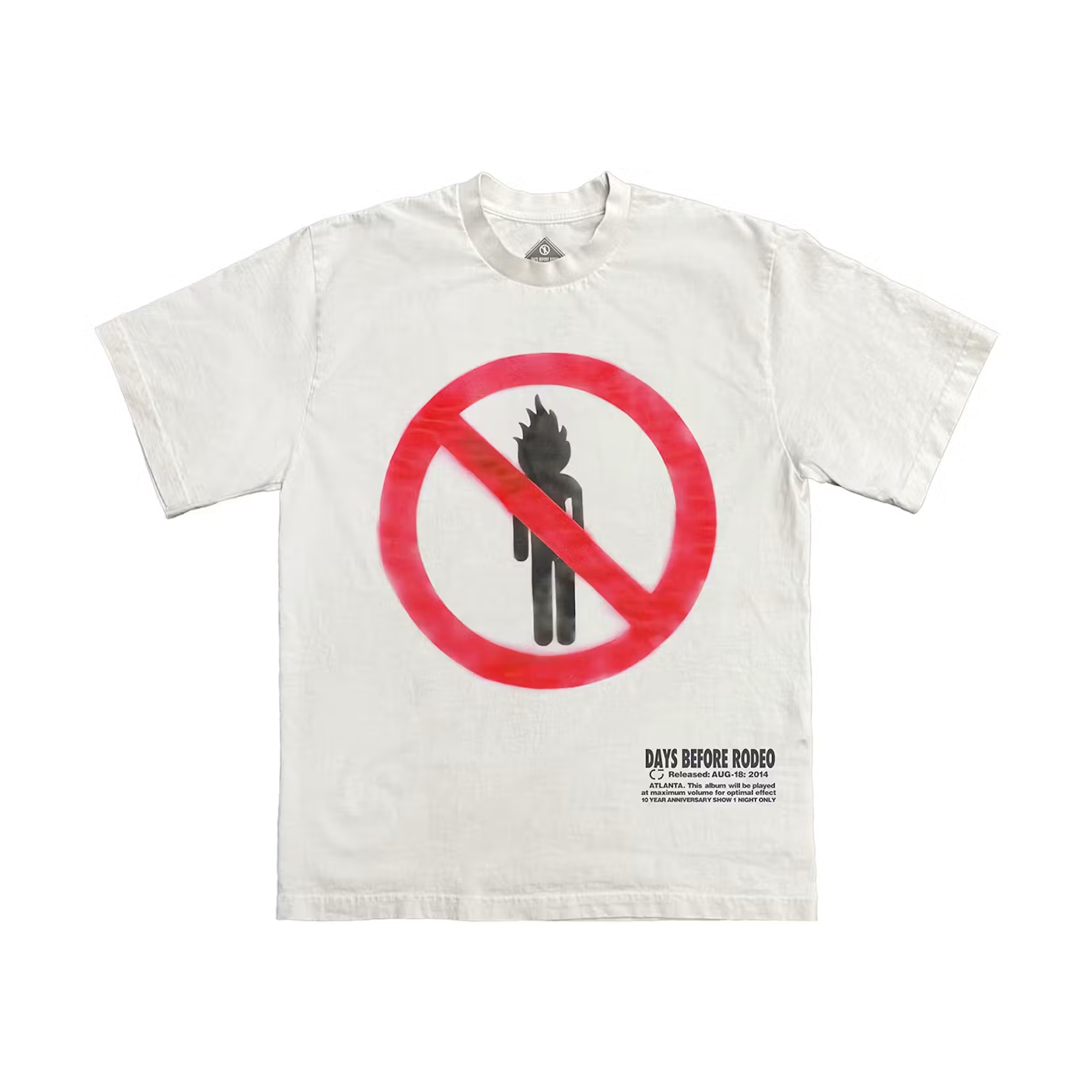 Travis Scott Rodeo Tee White
