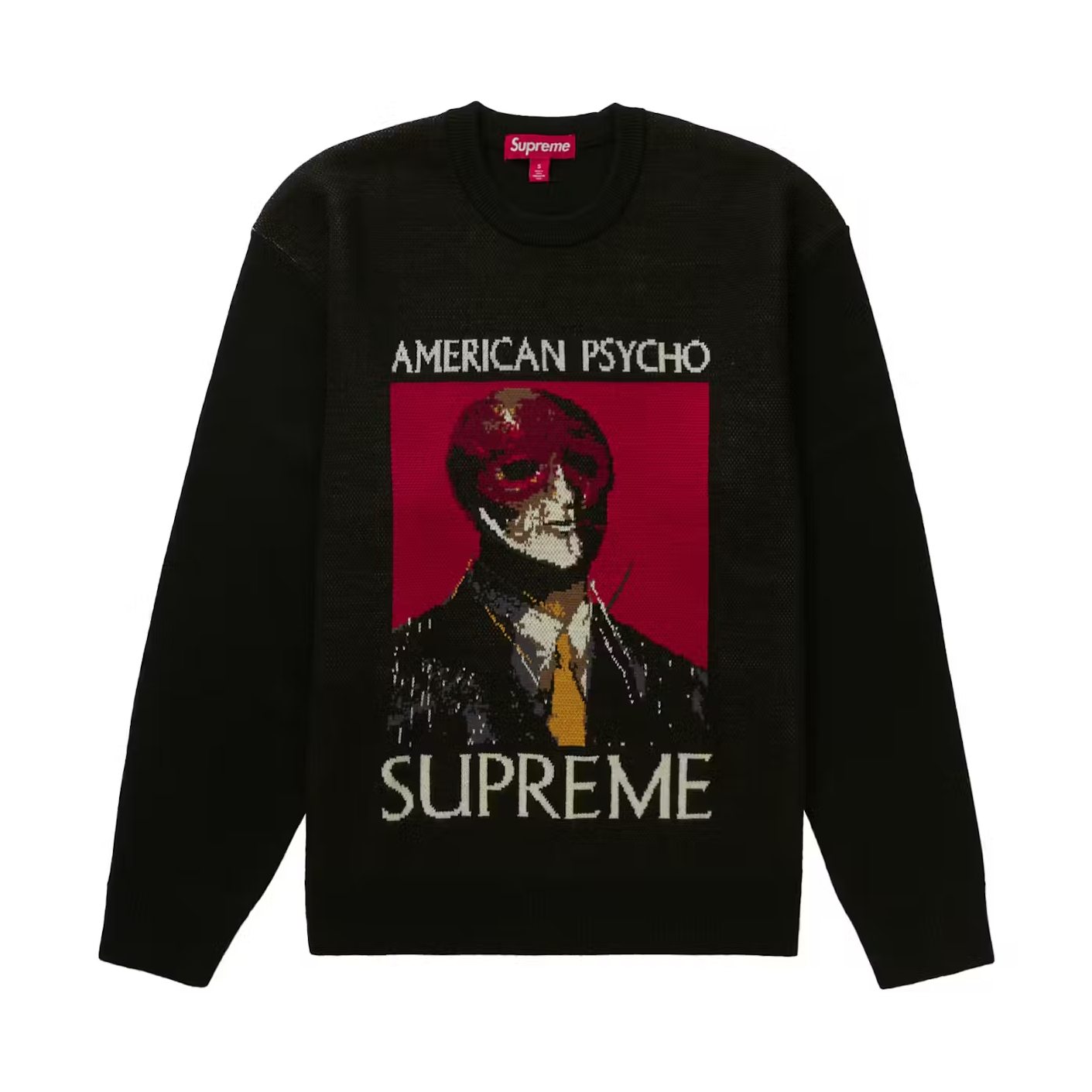 Supreme American Psycho Sweater Black