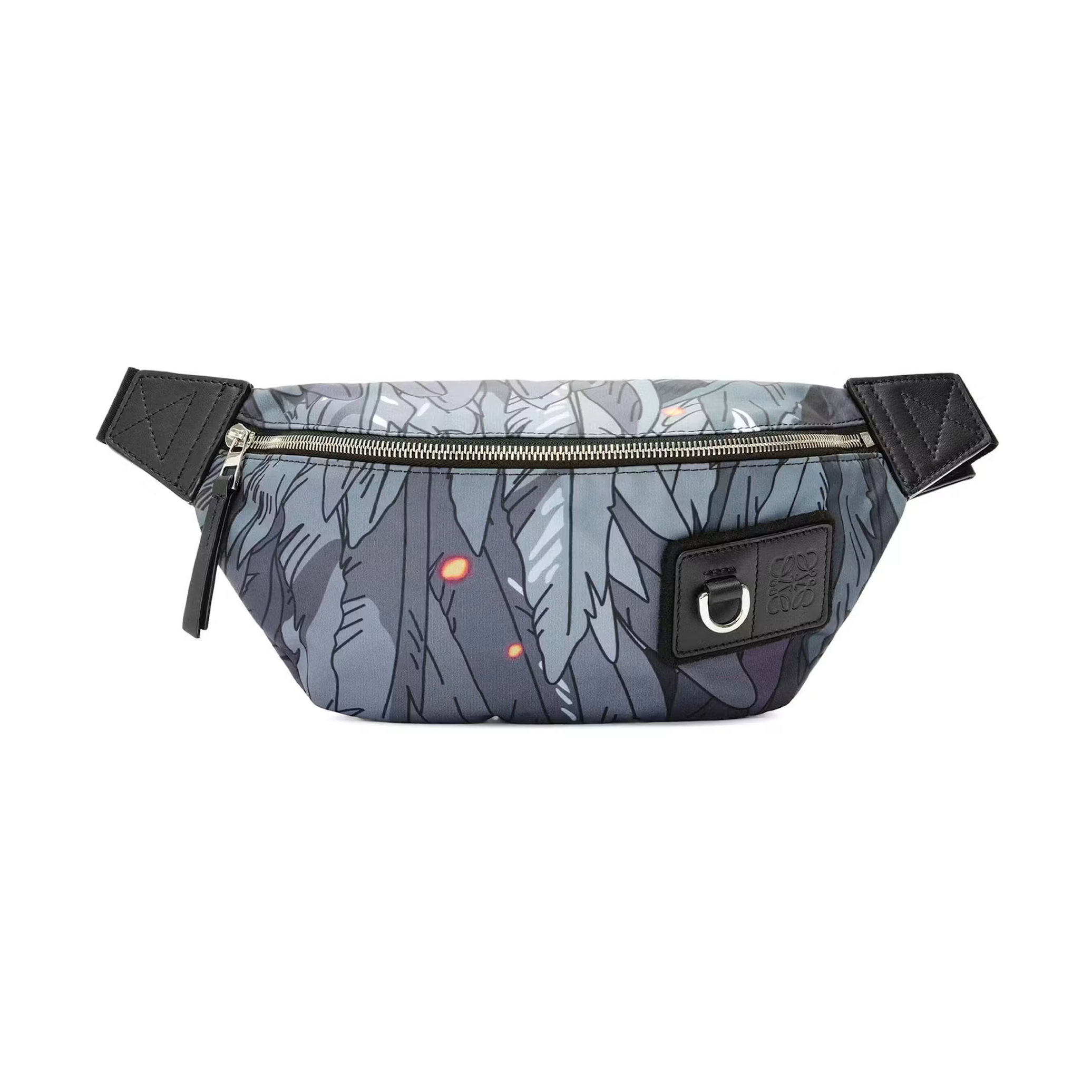 LOEWE x Howls Howl Bumbag In Nylon Black