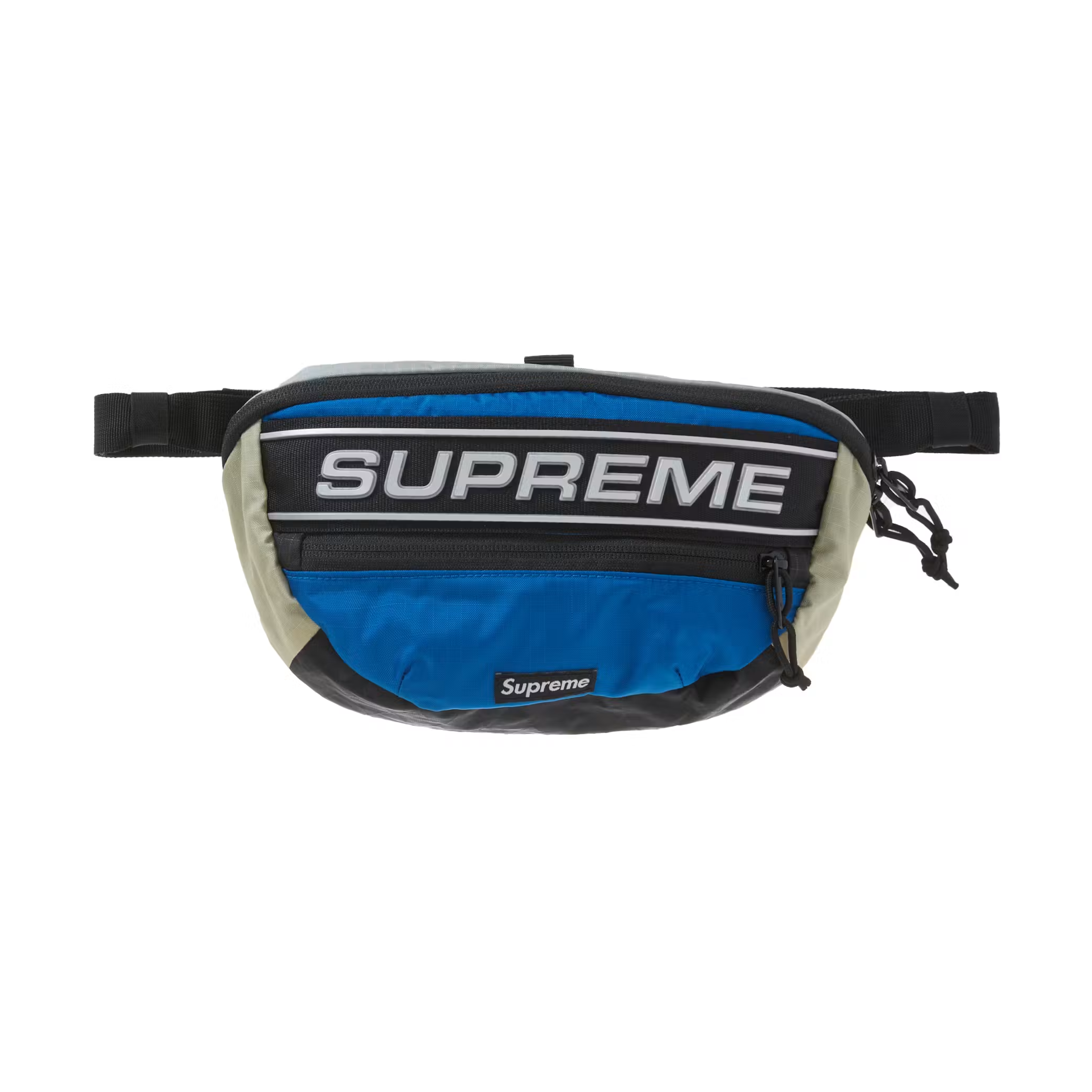 Supreme Logo Waist Bag Blue