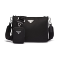 Prada Crossbody Bag Nylon Black
