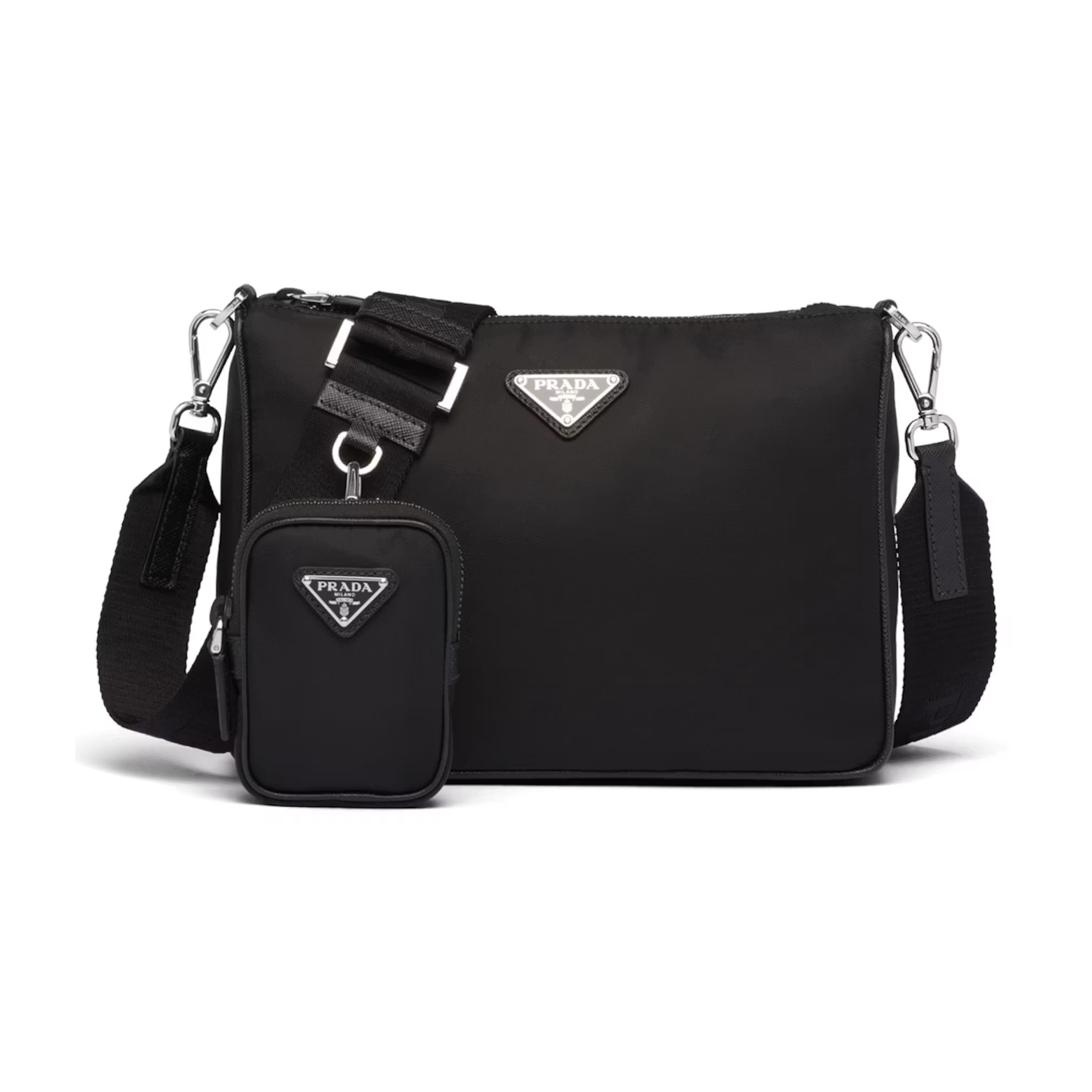 Prada Crossbody Bag Nylon Black