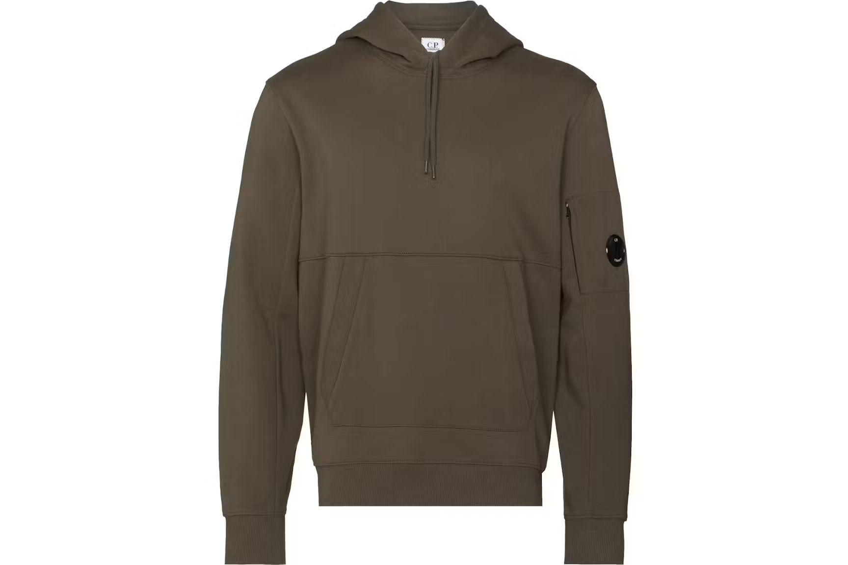 C.P. Company Diagonal Raised Fleece Pullover Hoodie