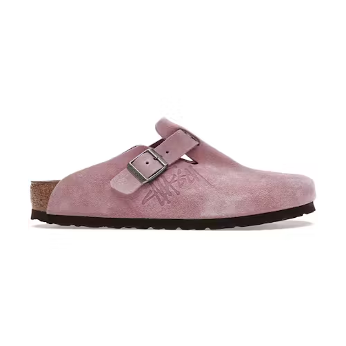 Birkenstock Boston Clog Stussy Dusty Pink
