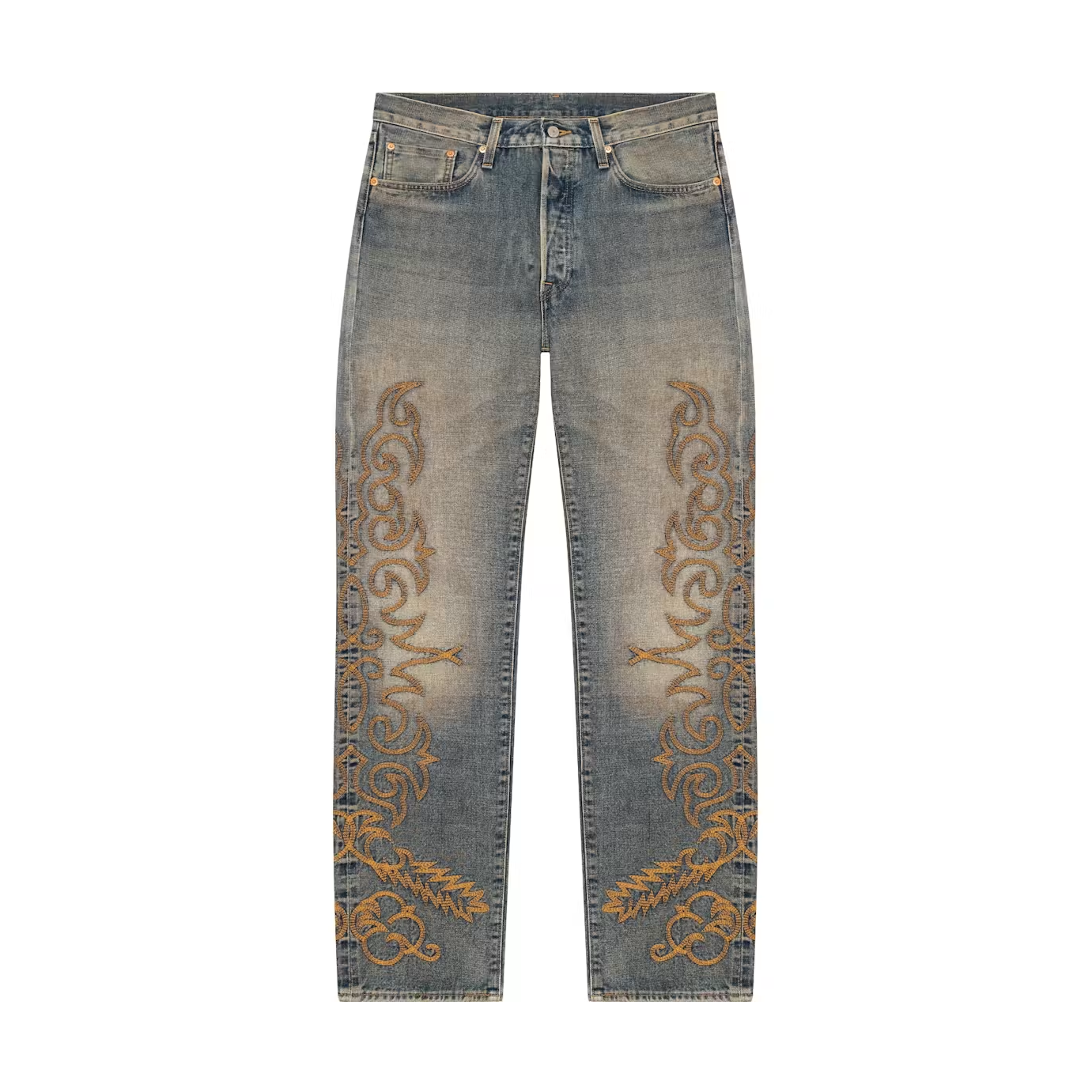 Denim Tears Western Cotton Stitch 501 Jeans