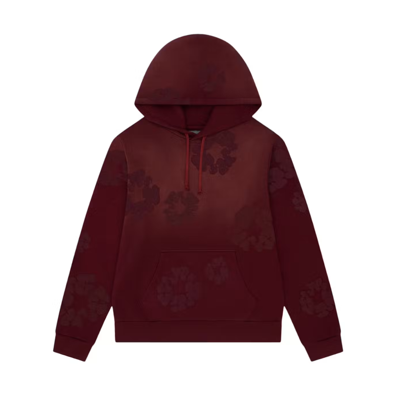 Denim Tears Faded Mono Cotton Wreath Hoodie