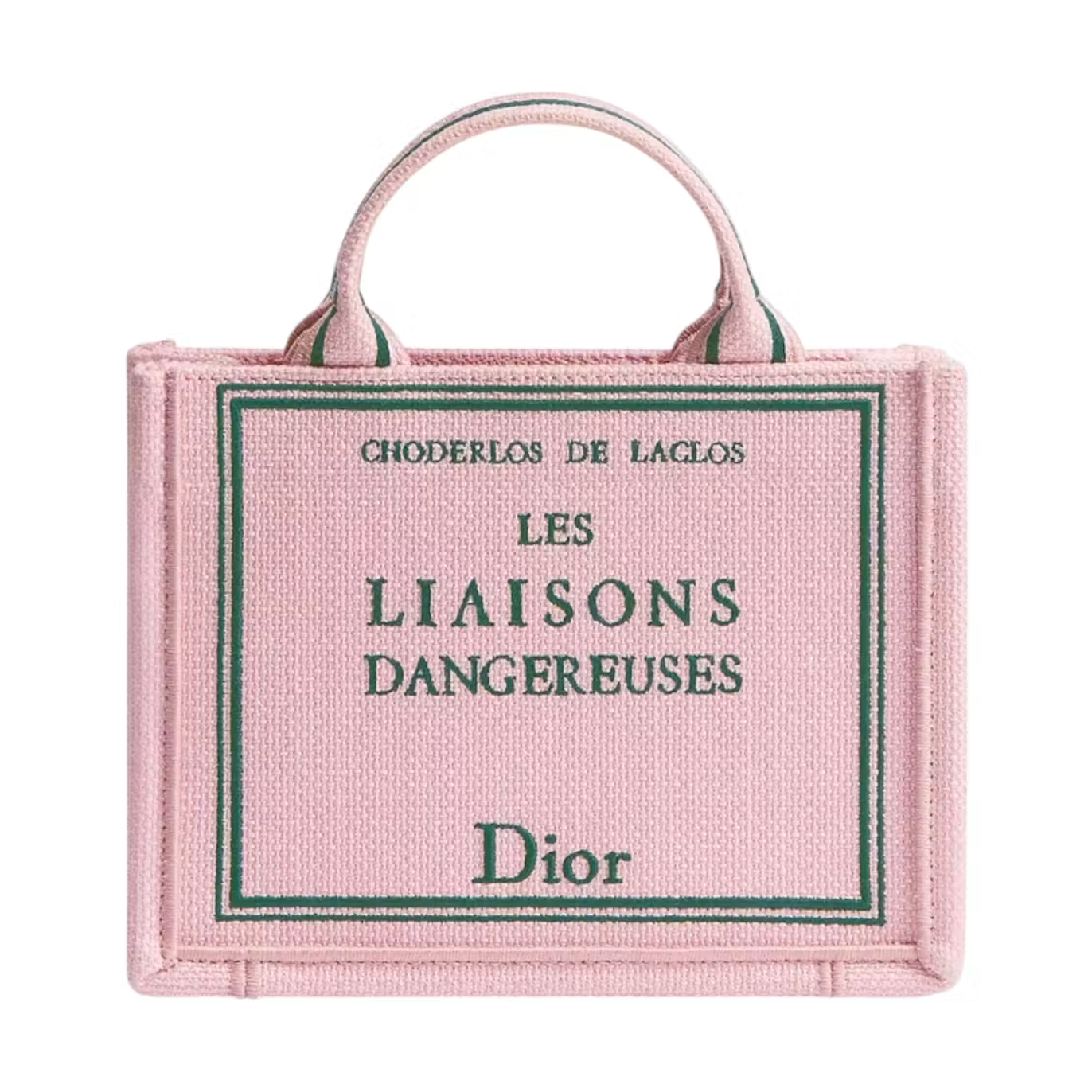 Dior Mini Les Liaisons Dangereuses Book Tote with Strap