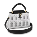 Louis Vuitton x Fornasetti Capucines BB Black/White