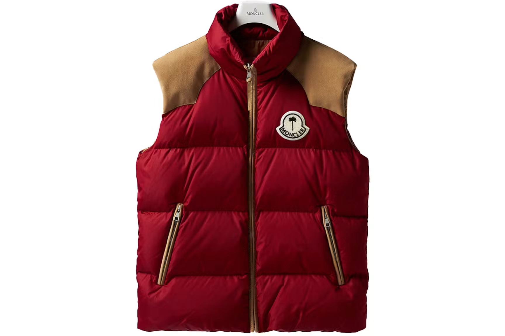 Moncler x Palm Angels Kamakou Vest Red