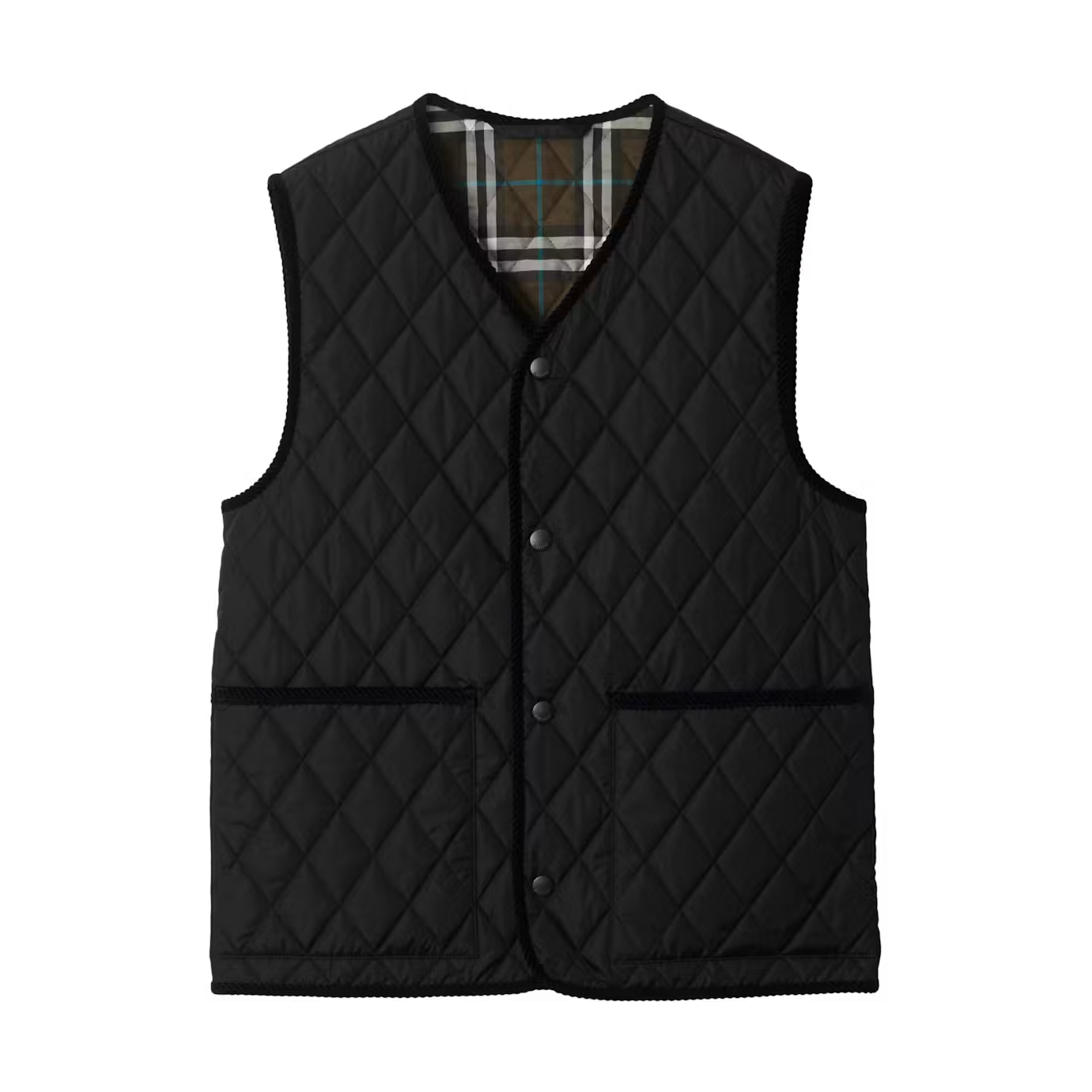 Burberry Qulted Gilet Black