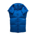 OFF-WHITE Bouce Hooded Gilet Peacock Blue Jacket Blue
