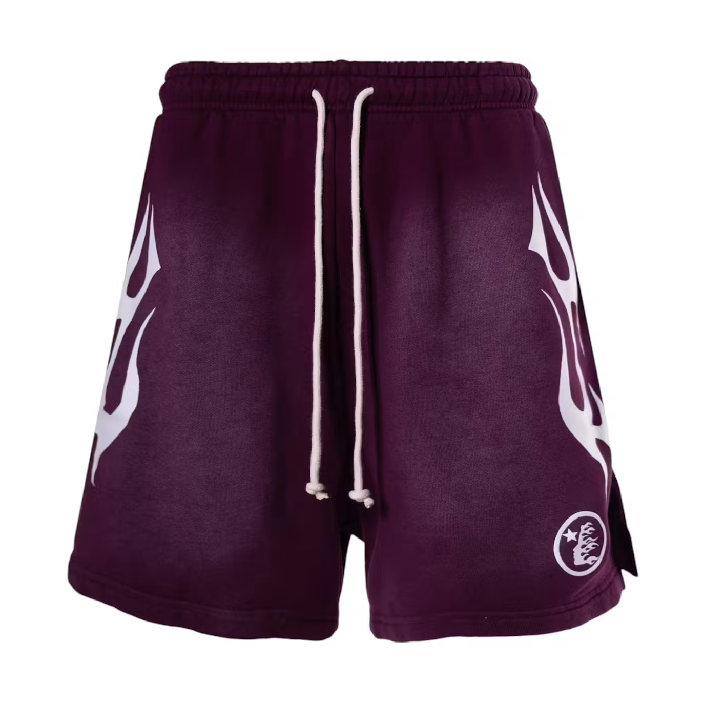 Hellstar Flame Shorts Brown