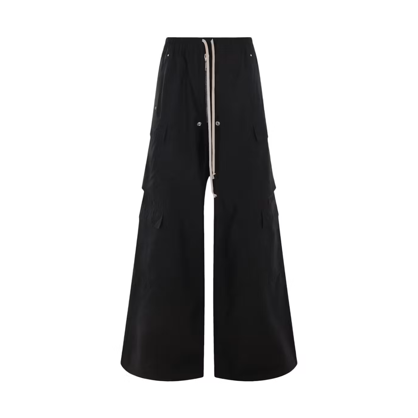 Rick Owens DRKSHDW Tencel Double Cargo Jumbo Belas Pants Black
