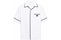 Prada Cotton Bowling Shirt